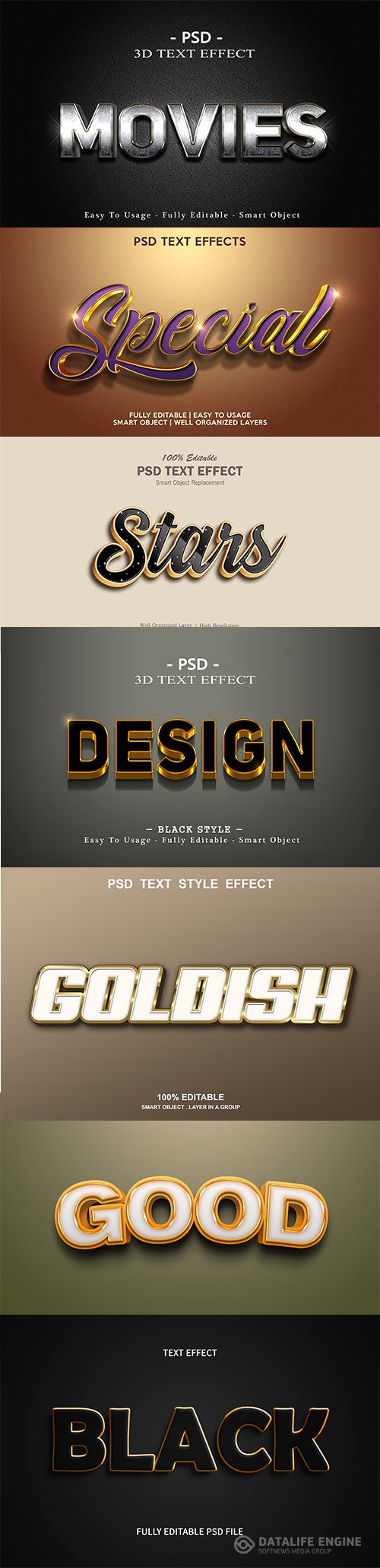 Psd text effect set vol 72