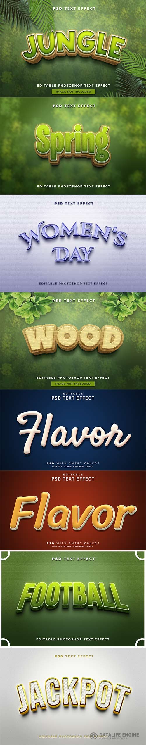 Psd text effect set vol 63