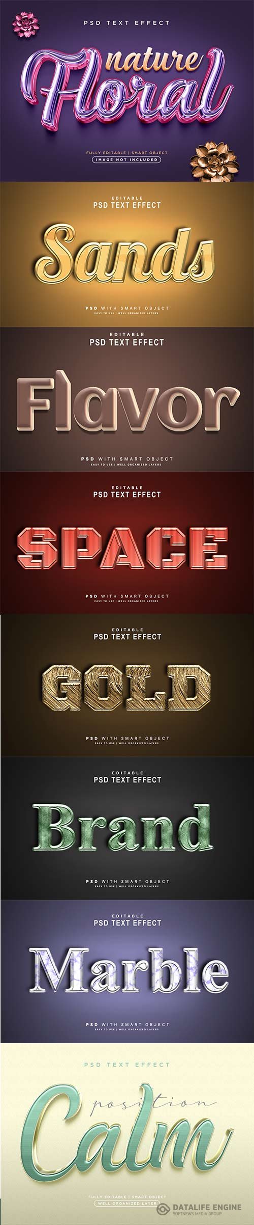 Psd text effect set vol 62