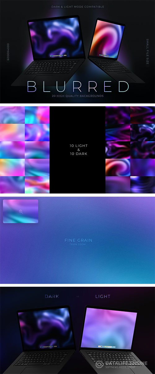 Blurred - Gradient Backgrounds