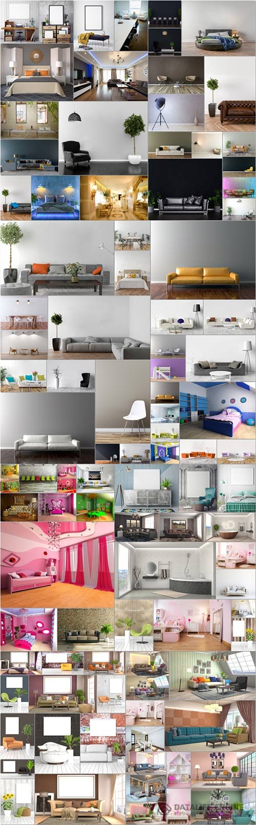 Interior, stock photo bundle vol 7