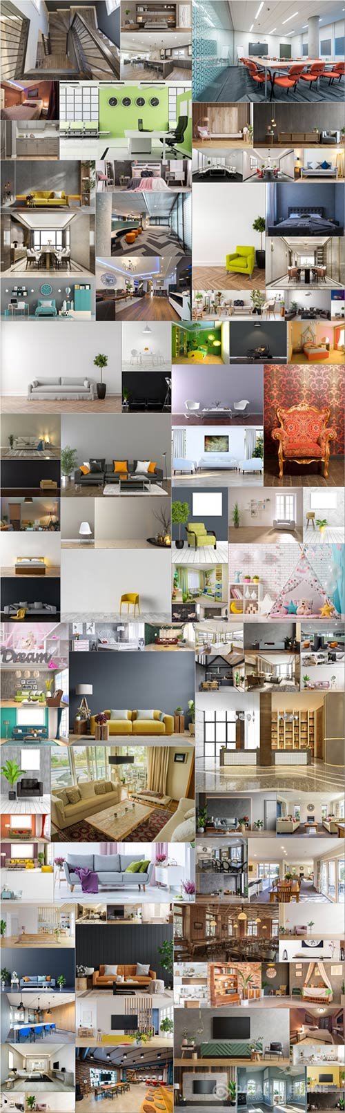 Interior, stock photo bundle vol 8