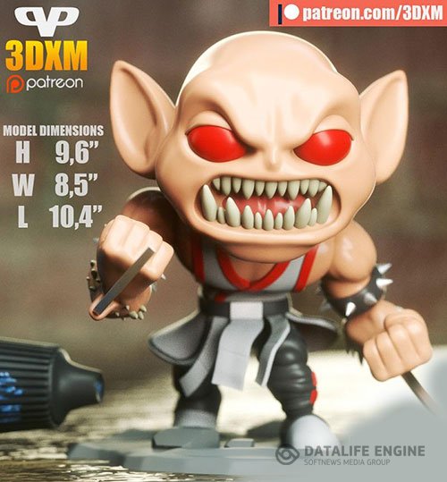 3DXM - Baraka Chibi