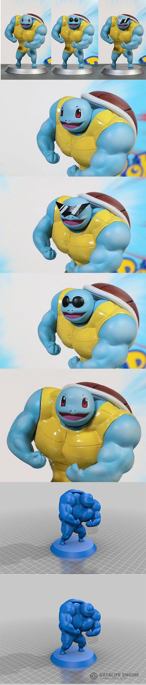 Ultra swole Squirtle - pokemon