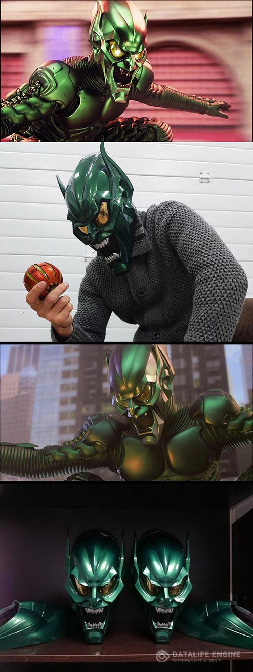 Green Goblin Helmet From The Raimi Spider Man - DO3D