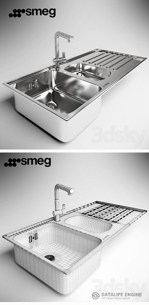 Sink Smeg LM102D