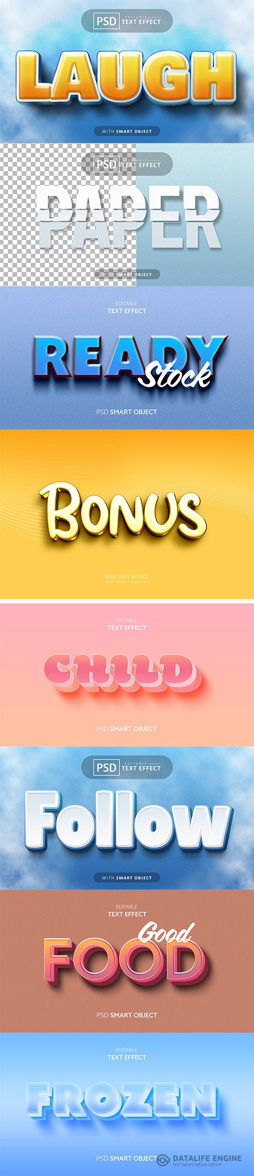 Psd text effect set vol 104