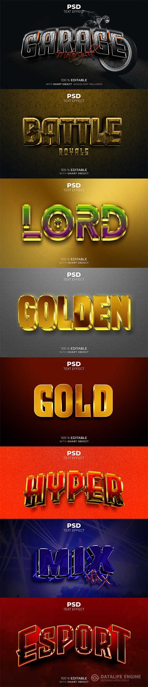 Psd text effect set vol 102