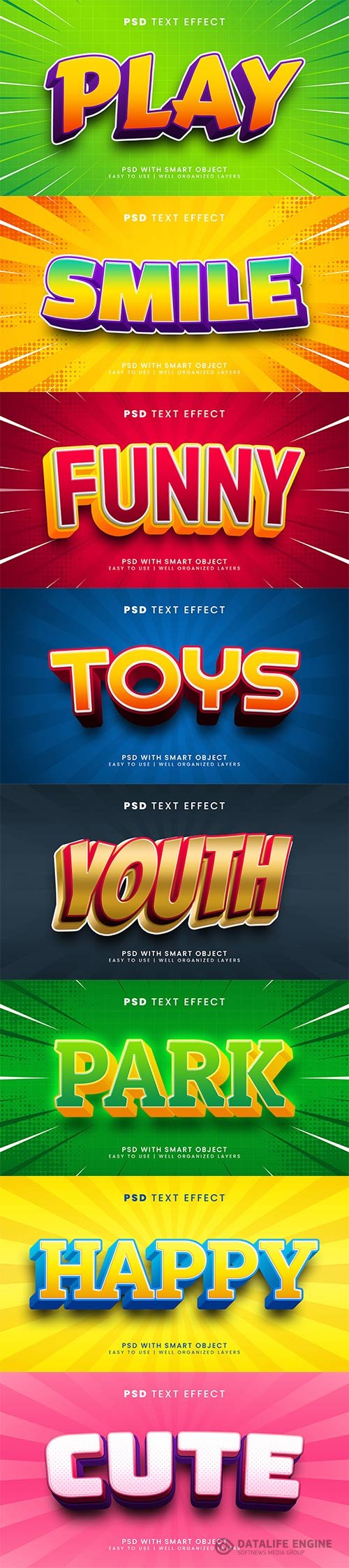 Psd text effect set vol 99