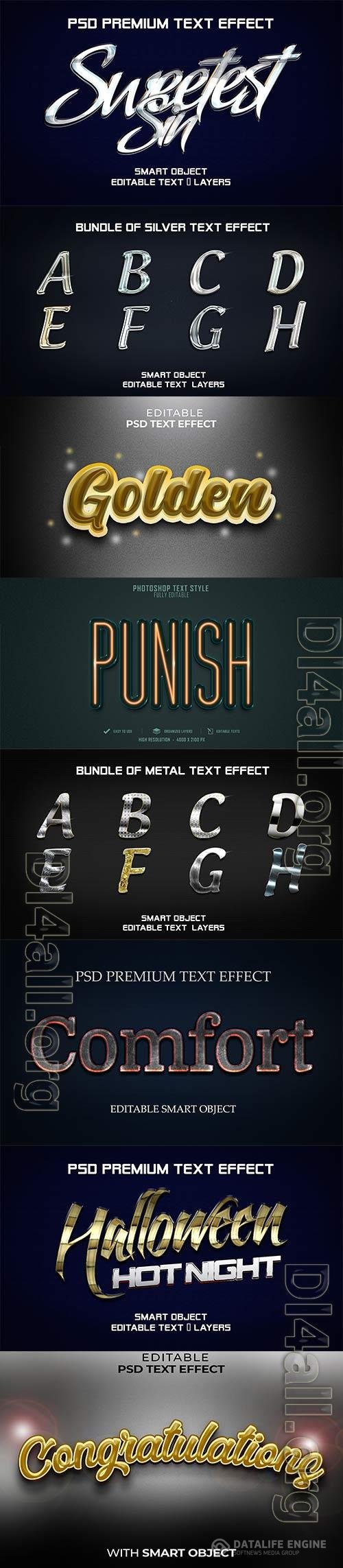 Psd text effect set vol 369