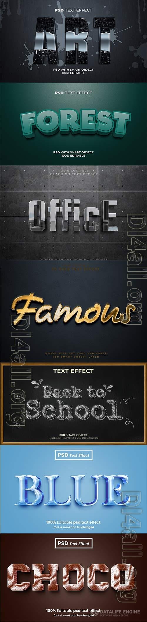 Psd text effect set vol 376