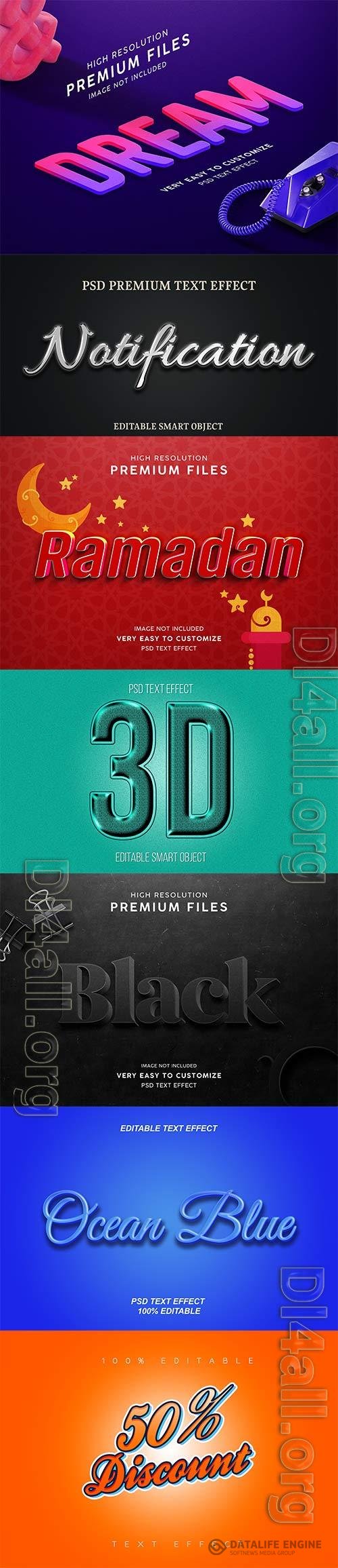 Psd text effect set vol 379