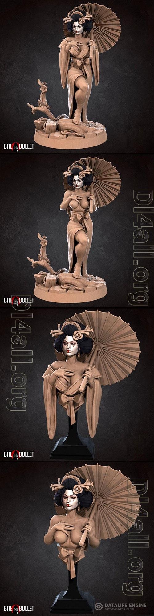 3D Print Models Geisha