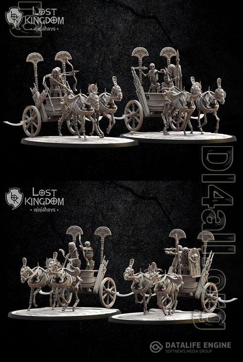 3D Print Models Lost Kingdom Miniatures - Chariot