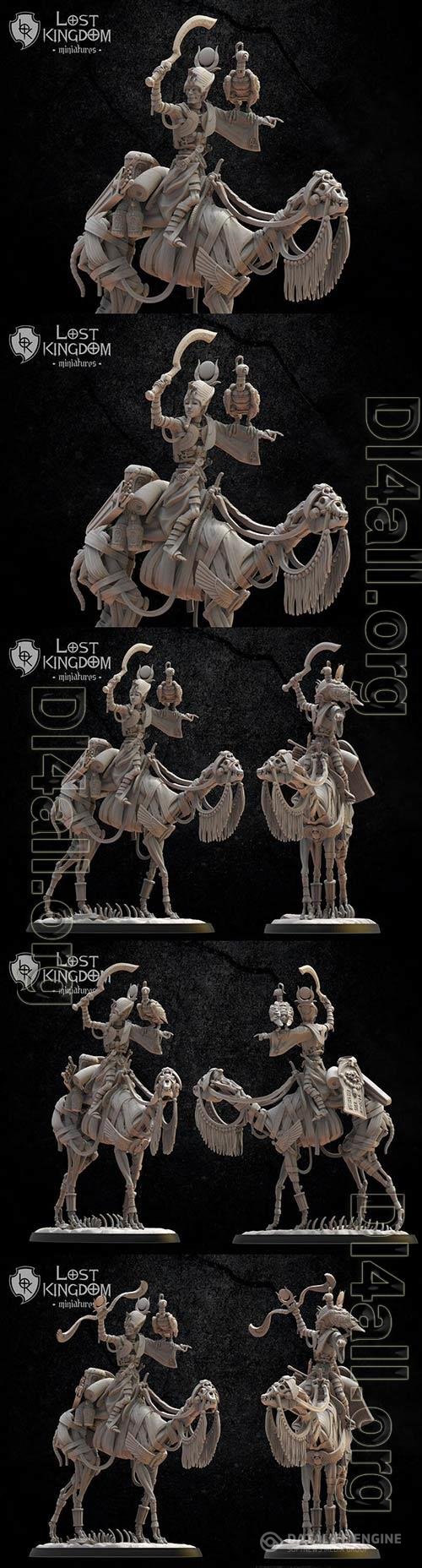 3D Print Models Lost Kingdom Miniatures - Camel Hero