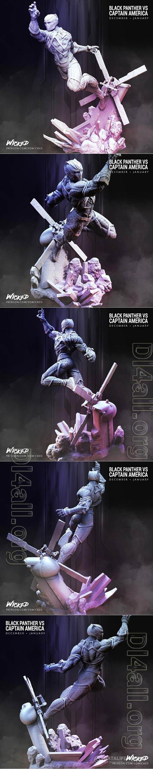 3D Print Models Black Panther