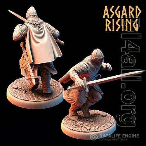 3D Print Models Asgard Rising - Medieval Knight 4