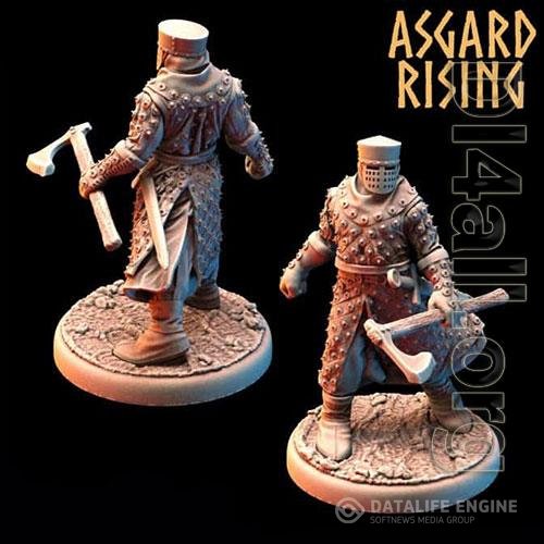 3D Print Models Asgard Rising - Medieval Knight 1