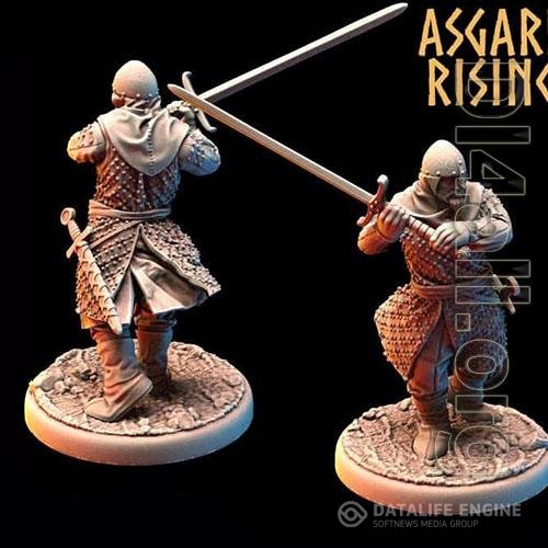 3D Print Models Asgard Rising - Medieval Knight 3