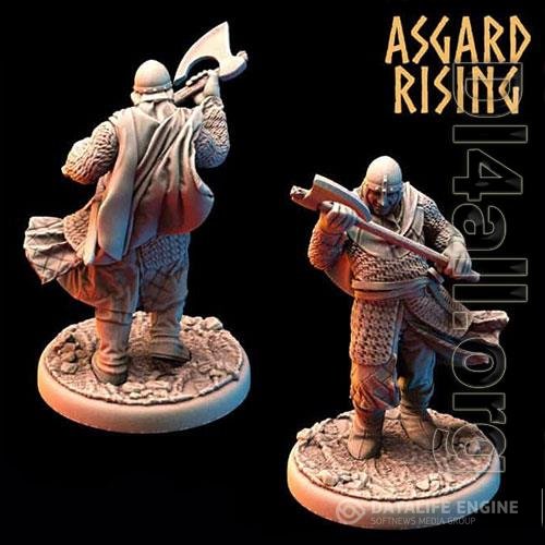 3D Print Models Asgard Rising - Medieval Knight 2