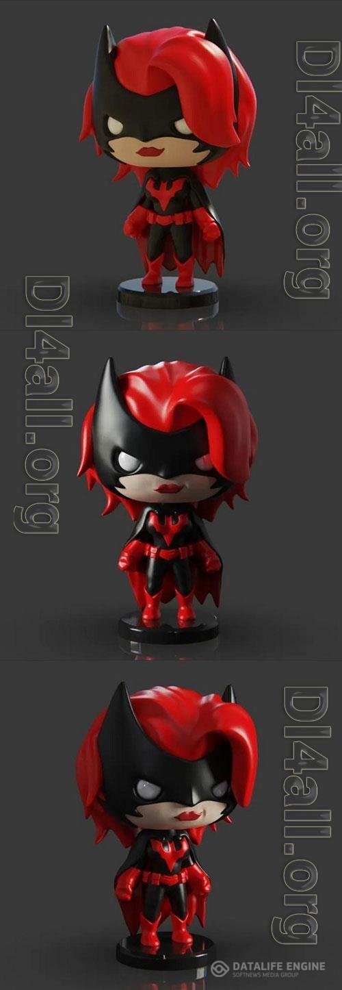 3D Print PlaKit Batwoman