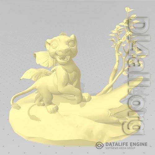 3D Print Models Simba