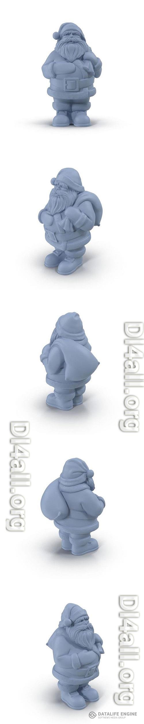 3D Print Models Santa Claus