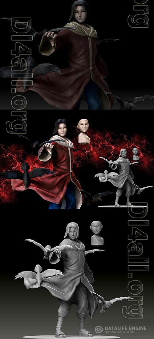 3D Print Models Itachi from Naruto