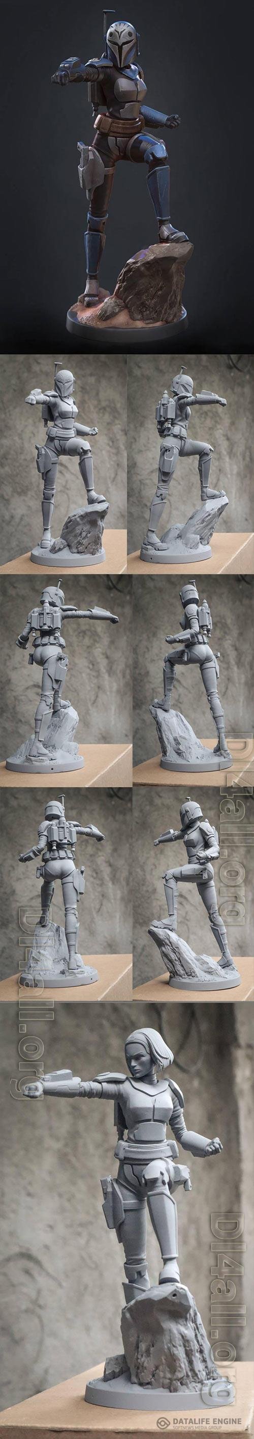 3D Print Models Bo Katan Kryze