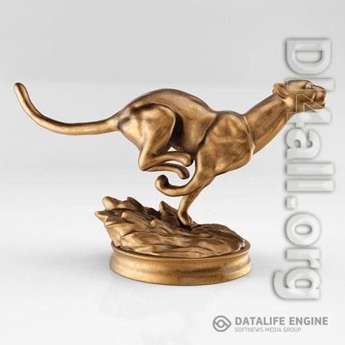 3D Print Models Cheetah Statue