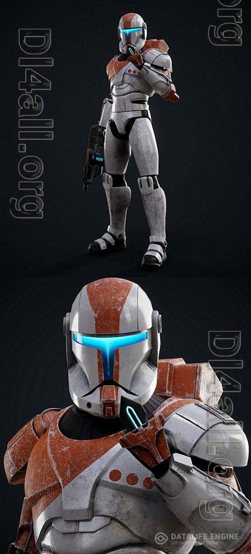 3D Models Star Wars Republic Commando - Boss