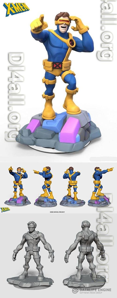 3D Print Models X-Men - Cyclops Infi 90s