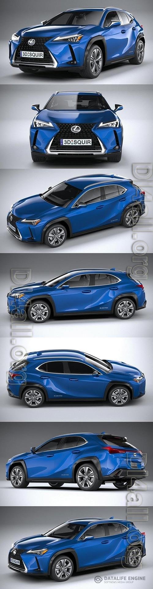 3D Models Lexus UX 300e 2021 3D model