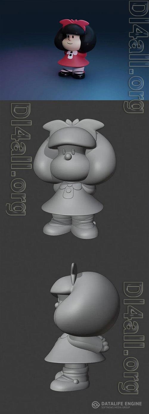 3D Print Models Mafalda