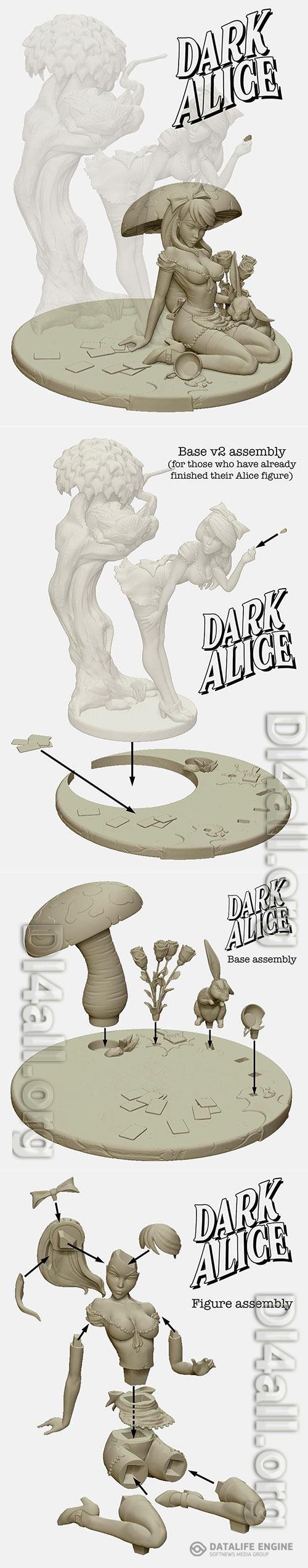 3D Print Models Dark Alice