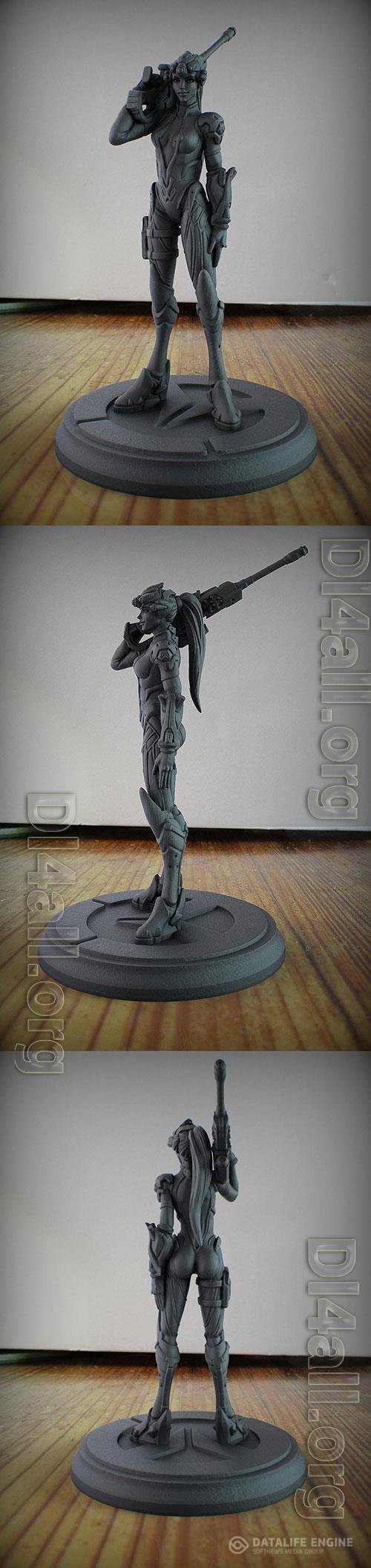 3D Print Models Overwatch - Widowmaker