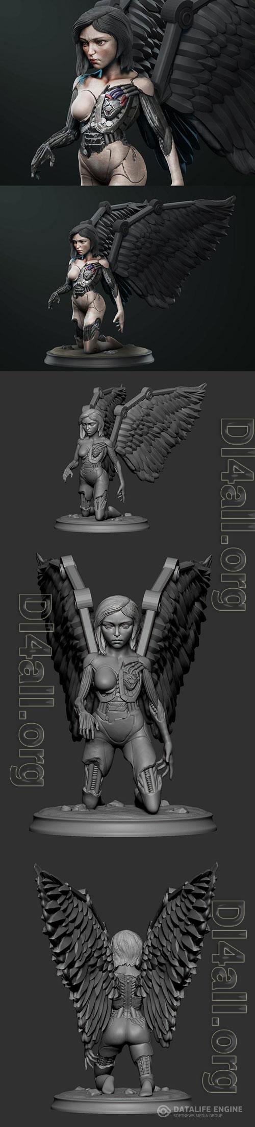 3D Print Models Alita Battle Angel Statue