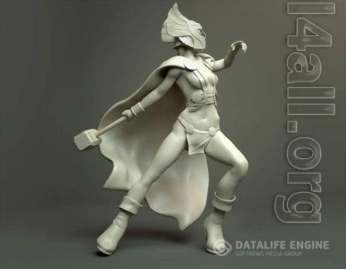 3D Print Models JANE FOSTER - THOR