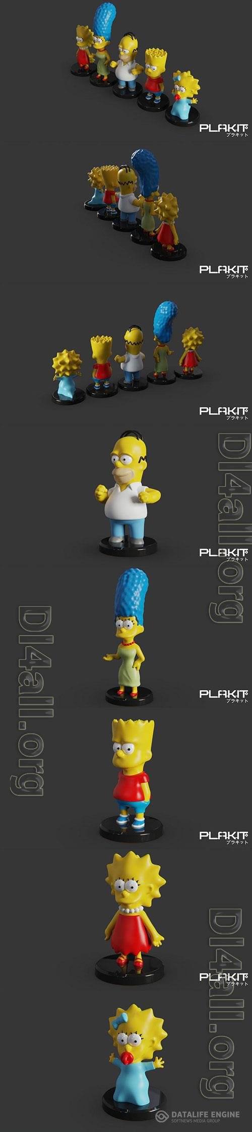 3D Print Models PlaKit - The Simpsons.zip