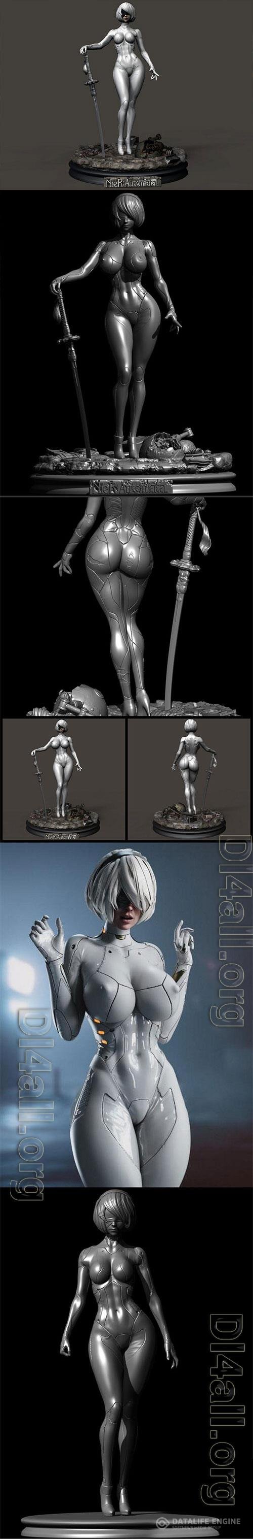 3D Print Models Nier Automata