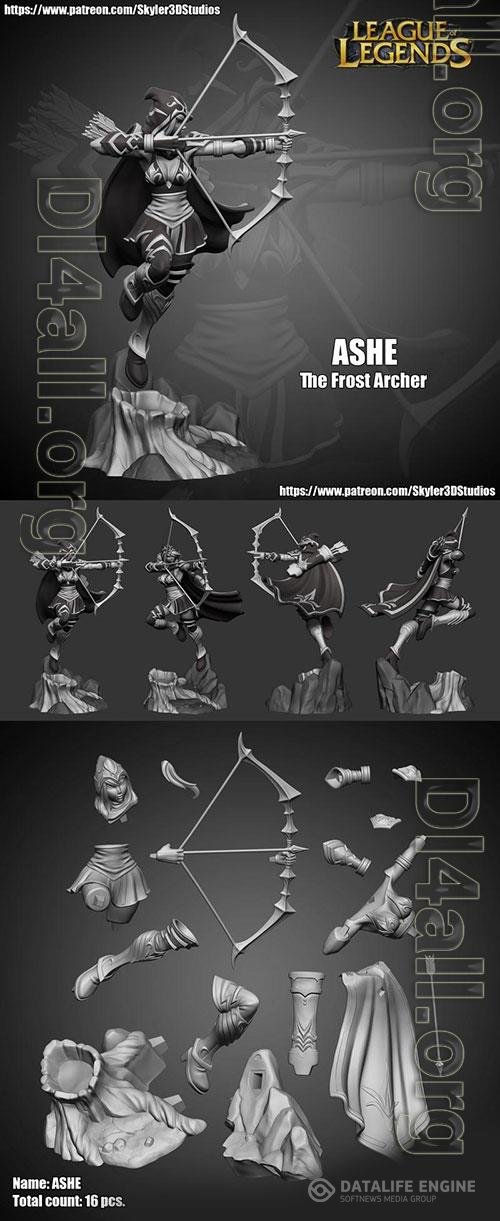 3D Print Models Ashe - League of Legend