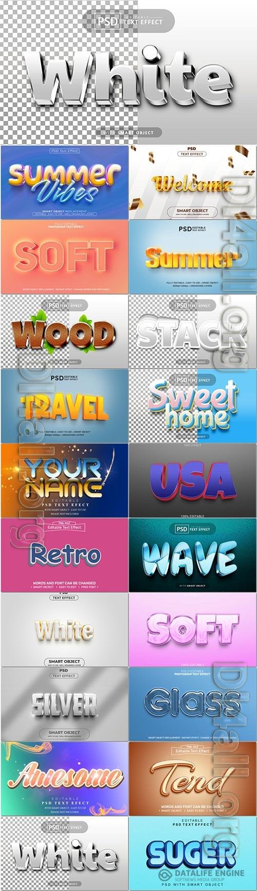 Psd text effect set vol 648