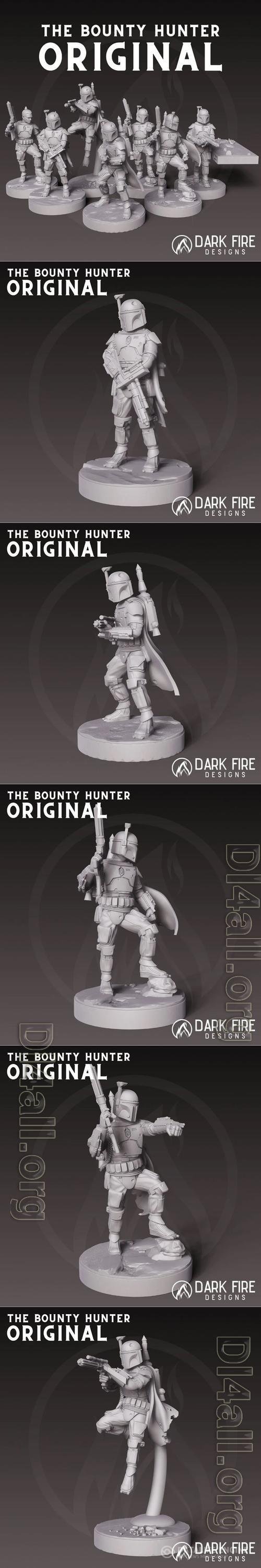 3D STL The Bounty Hunter Original