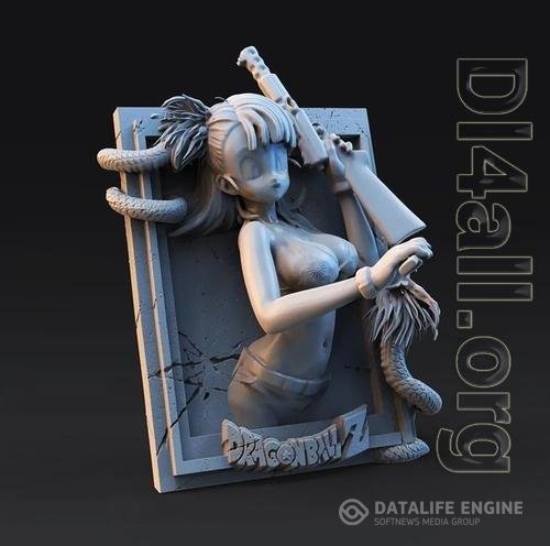 3D STL Frame 13 Dragon Ball