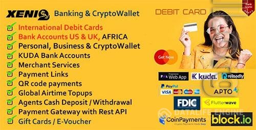 MeetsLite Ewallet Banking & Crypto with P2P Exchange, Debit Cards, Payment gateway - 29555122