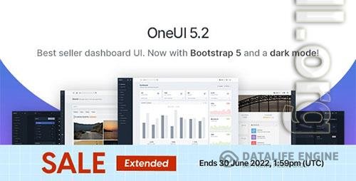 ThemeForest - OneUI v5.2 - Bootstrap 4 Admin Dashboard Template, Vuejs & Laravel 7 Starter Kit - 11820082