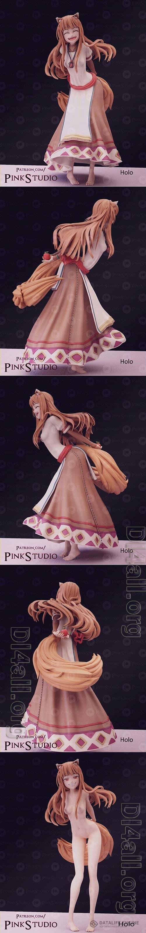 Holo - spice and wolf 3D STL