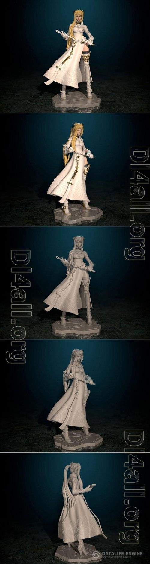 Commander White - Nier Automata 3D STL