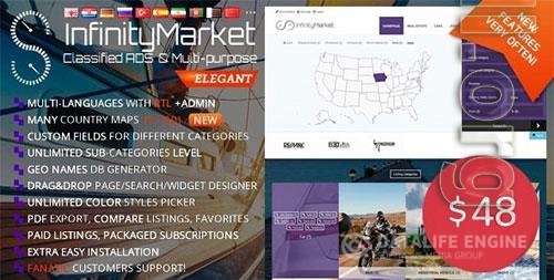 CodeCanyon - Classified Ads Script - Infinity Market v1.7.2 - 16572285