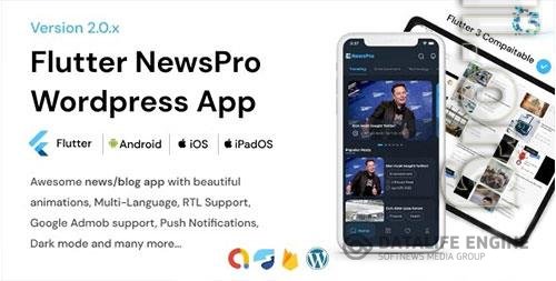 NewsPro v2.0.0 - Flutter News App For Wordpress - 36550513